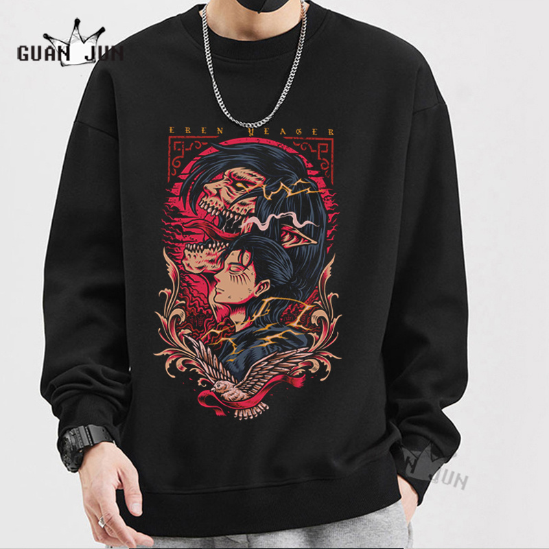 Attack on Titan Eren Yeager Graphic Hoodie