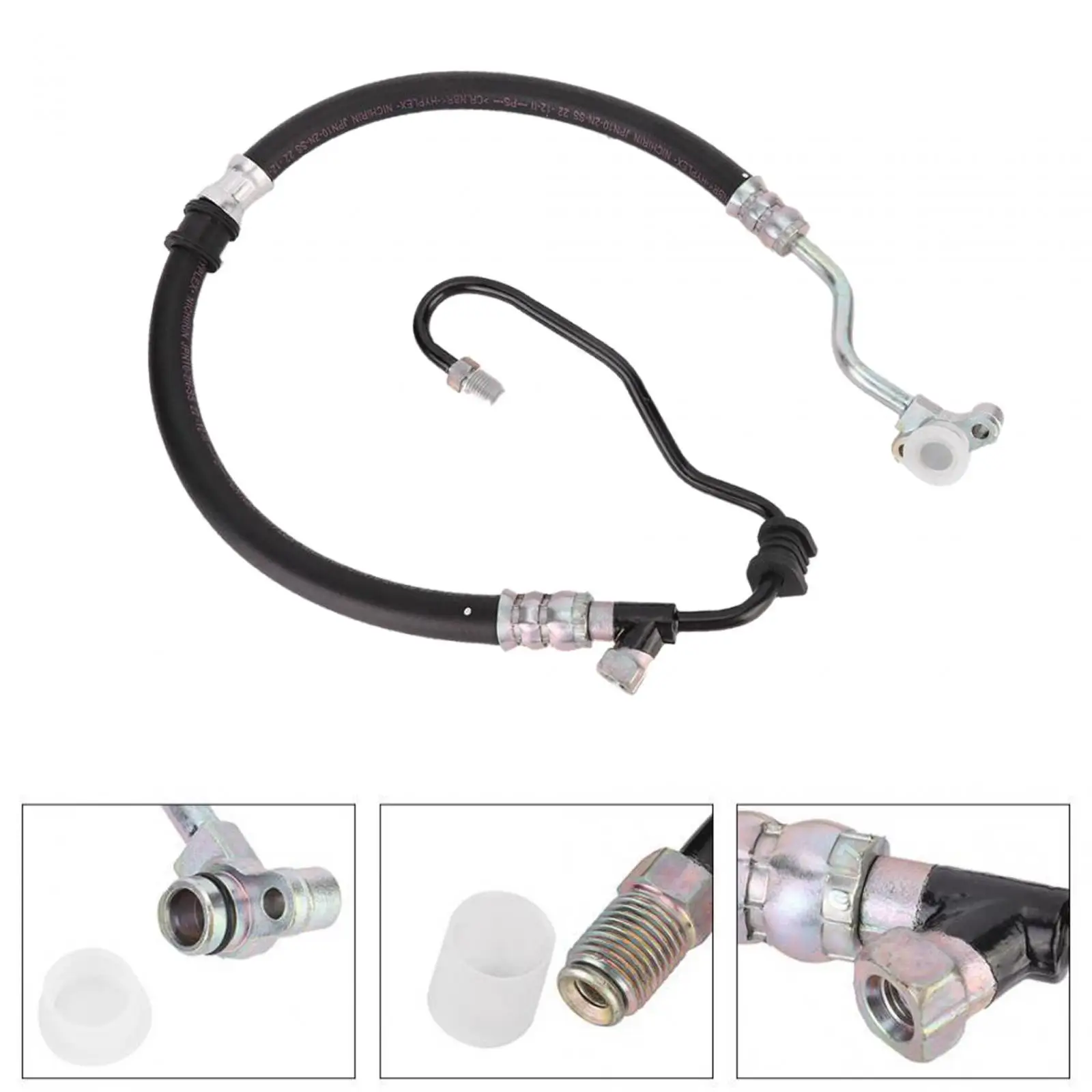 Power Steering Pressure Hose 53713-s84-a04 Durable Professional Accessory Replaces Easy to Install for Honda Accord L4 2.3L
