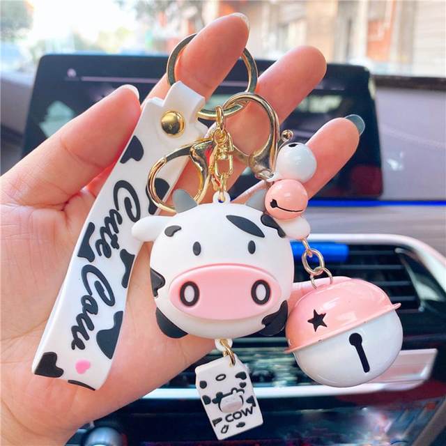 Cute Highland Cow Key Chain - Creative Cartoon Animal Car Key Pendant -  Perfect Birthday Gift - Temu