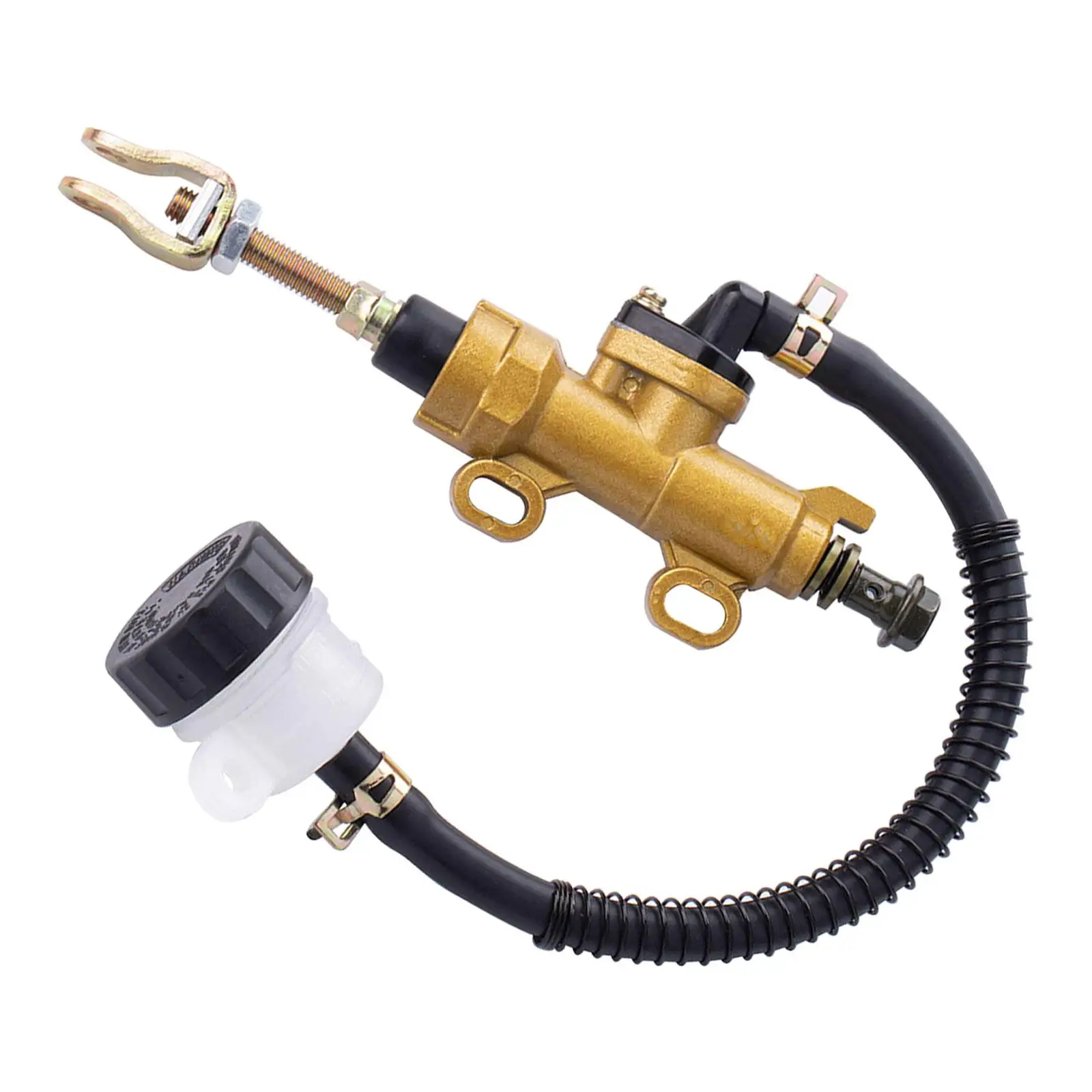 Motorcycle Rear Foot Master Cylinder Brake Pump ,Aluminum Alloy for CBR250 400 600 1000 ATV Stable