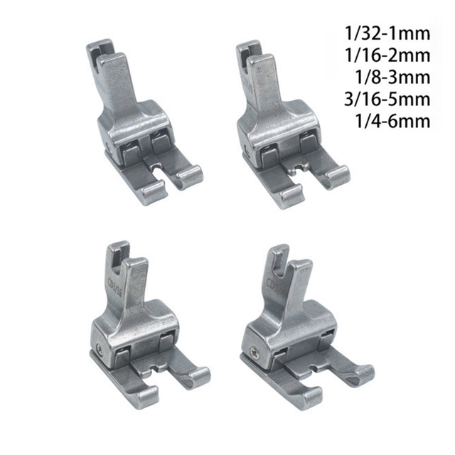 Piedino Compensatore Per Macchine Da Cucire Industriali - Tipo NL-31S, In Acciaio, 32x13x32 Mm
