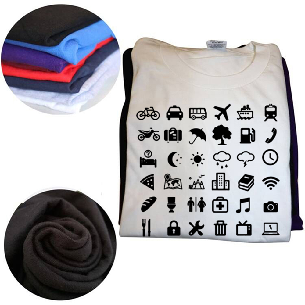Lustige Reise-Symbol T-Shirts Grafik Baumwolle Streetwear Kurzarm Harajuku Reisender Back packing globale Welt fliegen T-Shirt Männer – Detail 4