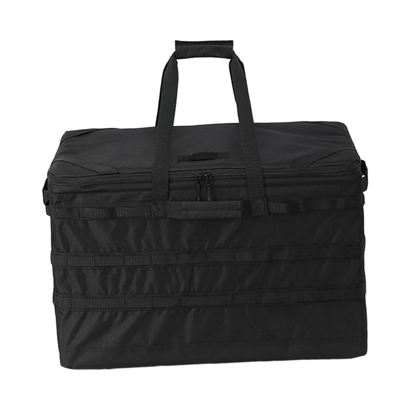 Camping Storage Bag with Pockets and Compartments Large Utility Tote Bag