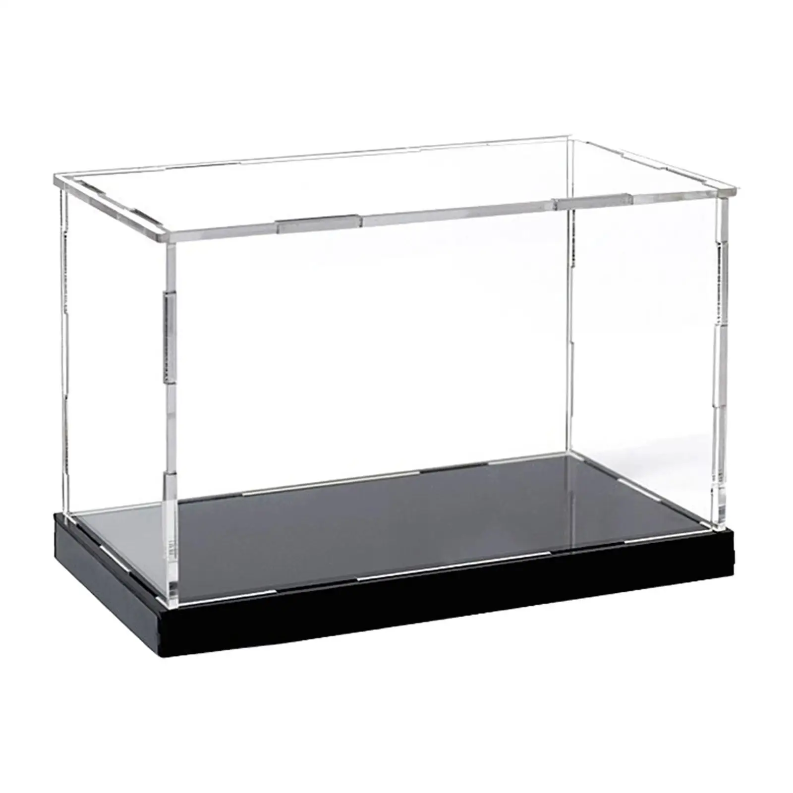 Clear Acrylic Display Case Display Stand Display Box Countertop Box Stand Case for Figures Collectibles Car Model Toy Dolls