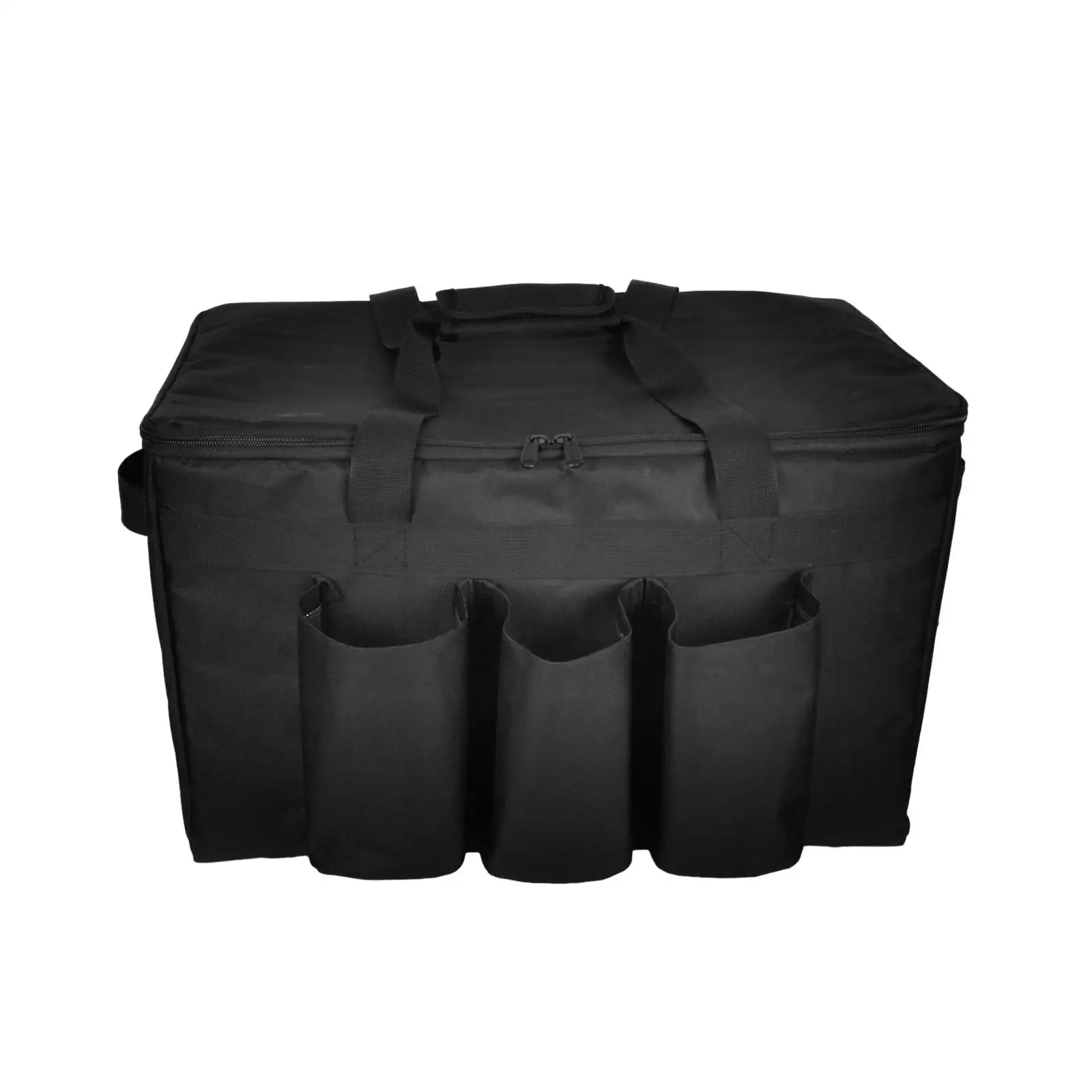 Insulated Food Delivery Bag Portable Cup Holder Insulated Picnic Bag for Outdoor Personal Restaurant Shopping Camping