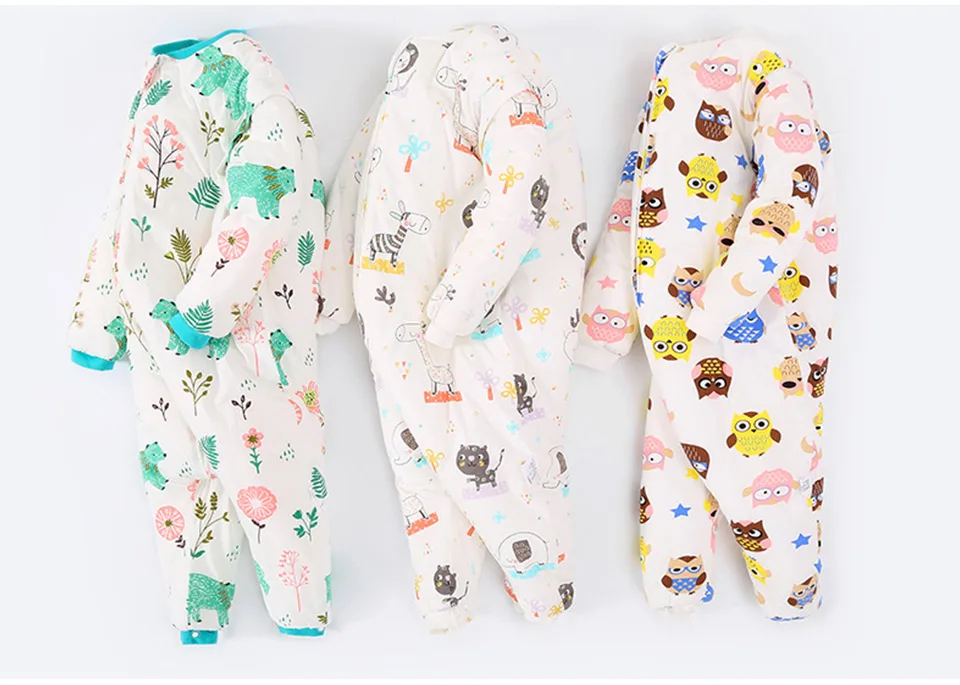 sleepsack animal bonito impresso pijamas