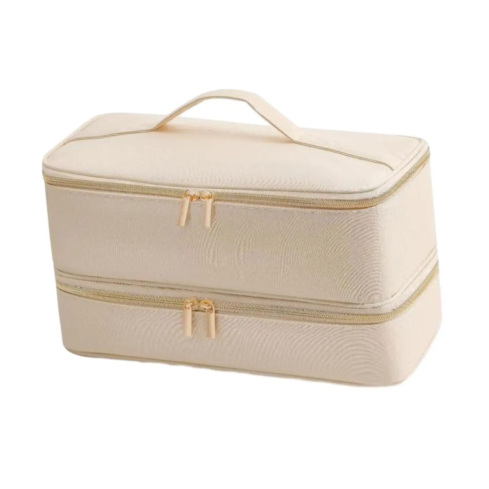 Double Layer Travel Storage Bag Makeup Travel Case for and Salon Accessories Curling Iron Girls Gift Hair Dryer Brush