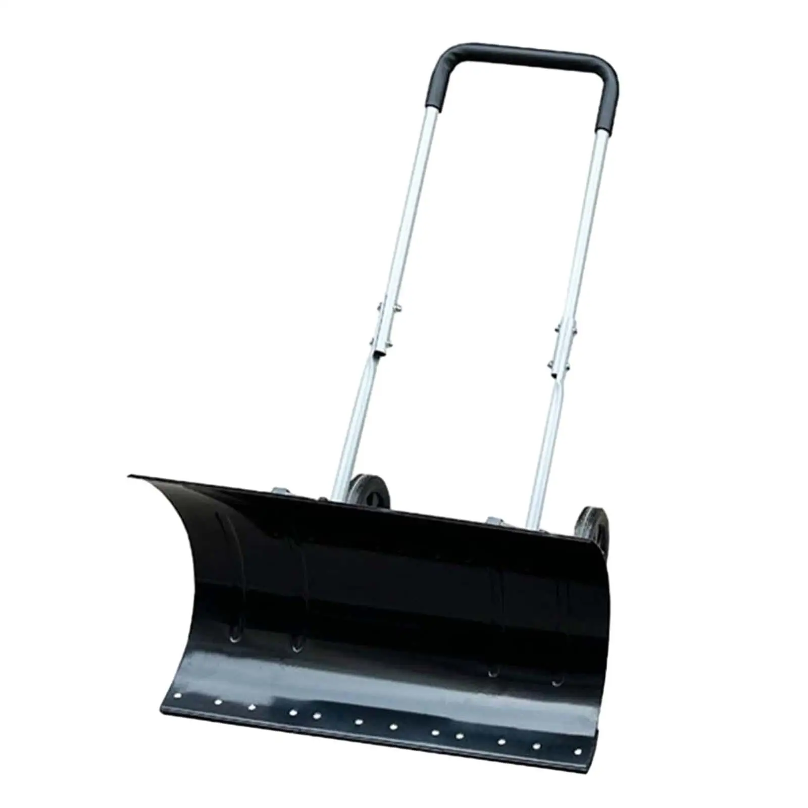 Snow Shovel Snow Puller Hand Pushed Durable Lightweight Snow Removal Tool for Pavement Doorway Sidewalk Deck Backyard