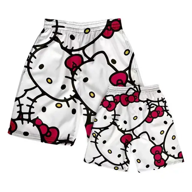 Pure Cotton Hello Kitty Panties Child Bow Tie Underwear Kawaii
