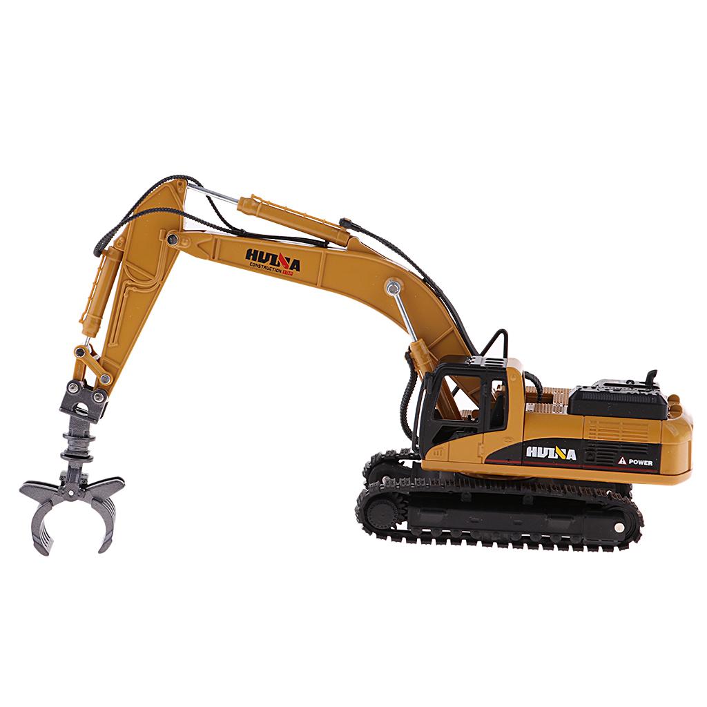 1/50 Scale Diecast Timber Excavator Engineering Vehicle Model Toy