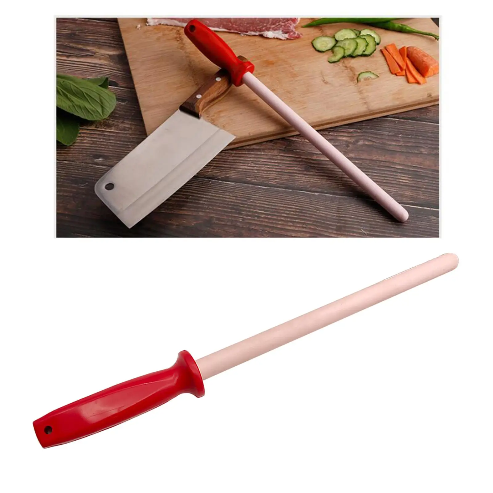 Portable Sharpener Bar Ceramic Rod Sharpener Operated Tools Quickly Sharpening Sharpener Rod for Household Kitchen Gadgets