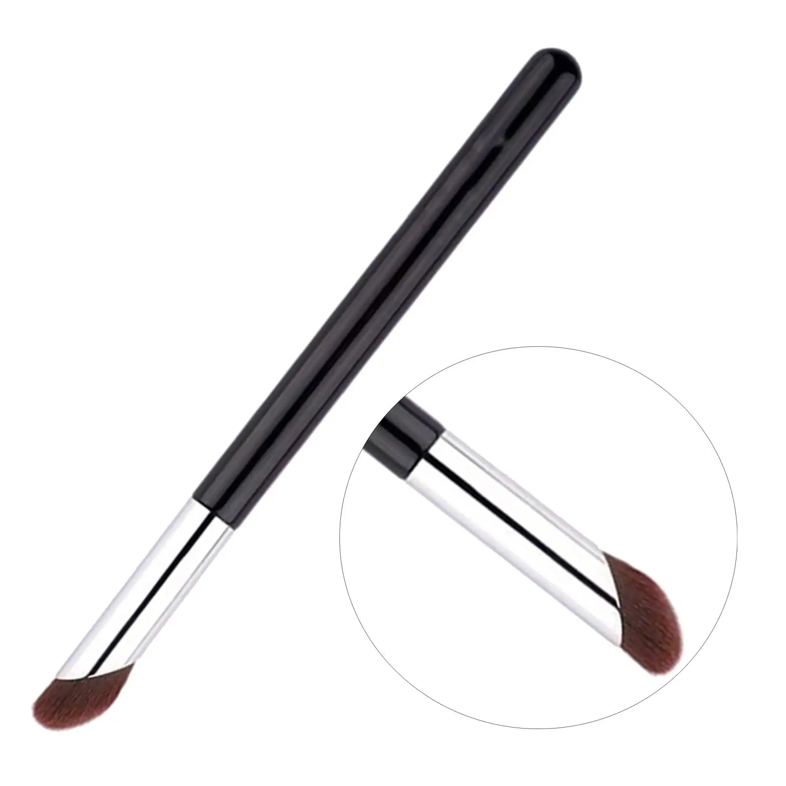 Concealer Makeup Brush Mini Angled Flat Top Face Detail Beauty Tool for Setting