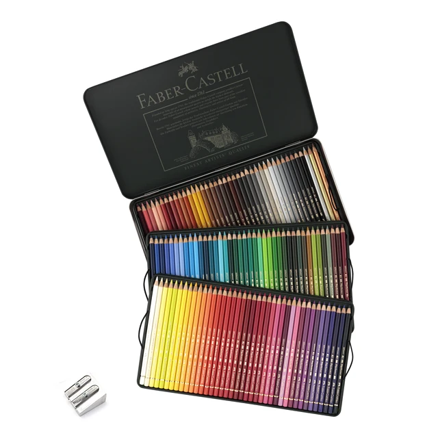 School Supplies Color Pencil Colors Faber Castell - Castell Artist Oily  Colored - Aliexpress