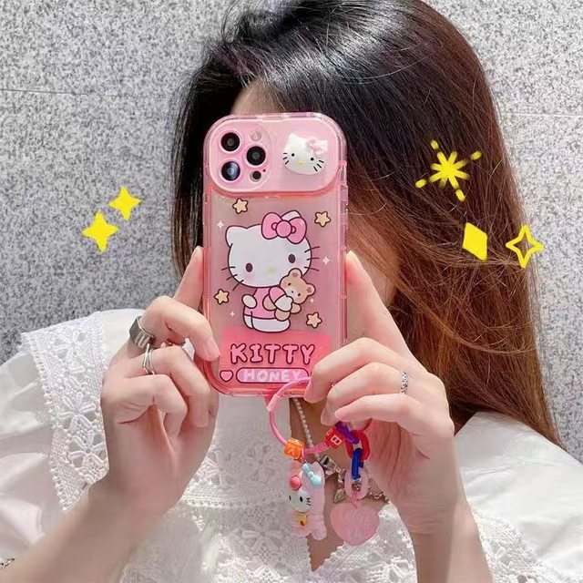 Hello Kitty Foldable Mirror Stand Phone Case – In Kawaii Shop