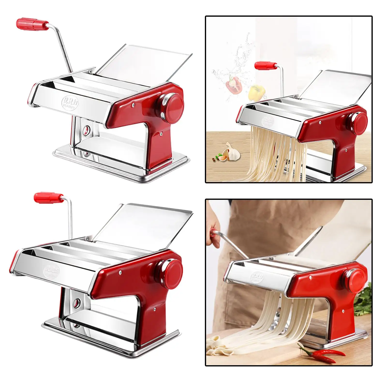 Stainless Steel Pasta Maker Machine Kitchen Accessories for Dumpling Lasagna