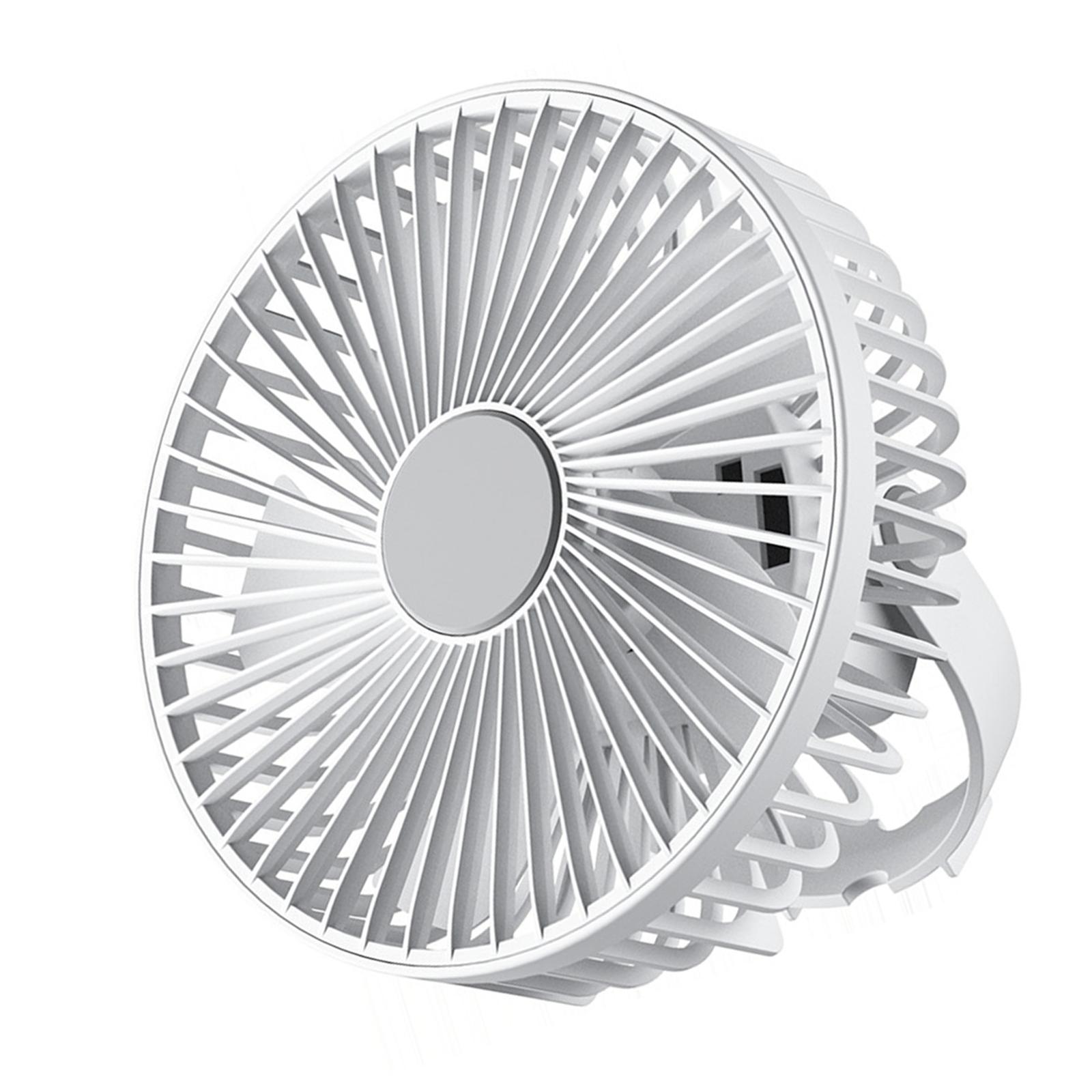 Personal Desk Fan Small Personal Desk Fan Portable Desktop Table Cooling Fan for Office Home Bedroom Notebook Laptop Car