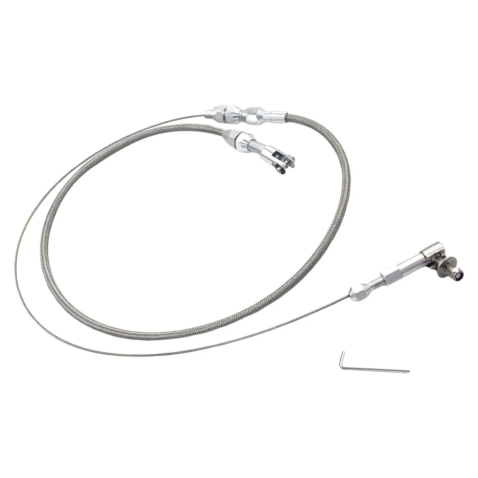 Swap Fuel Line 91cm Braided Throttle Cable for Replacement Accessories