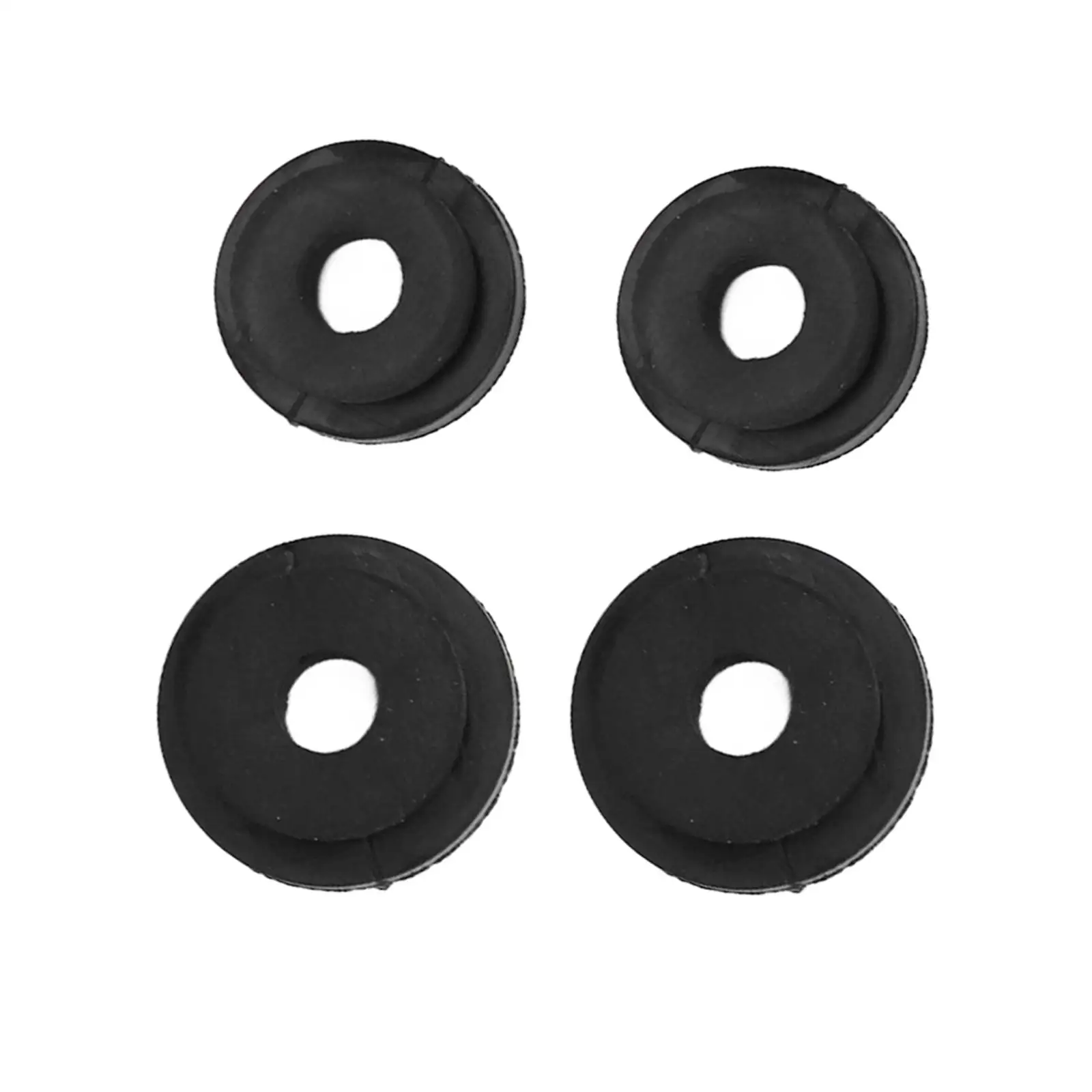 4x Black Radiator Mounting Rubber Grommets for Land Rover Discovery 1