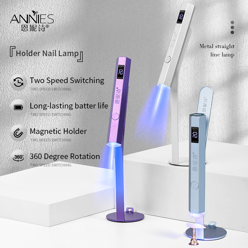 Best of Manicure New Metal Pen Uv Light Lamp With Display Portable Power Phototherapy Uv Led Lamps Mini Handheld Lamp Nail Tools Reviews & Tips