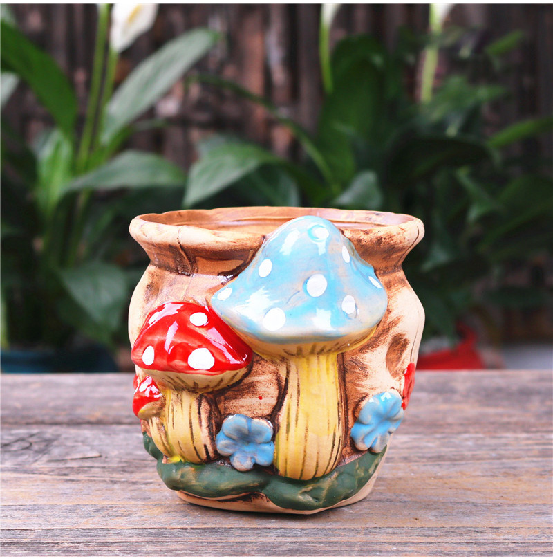 Adorable Mushroom Themed Plant Pot 1 | Adorable Mushroom Themed Plant Pot 14