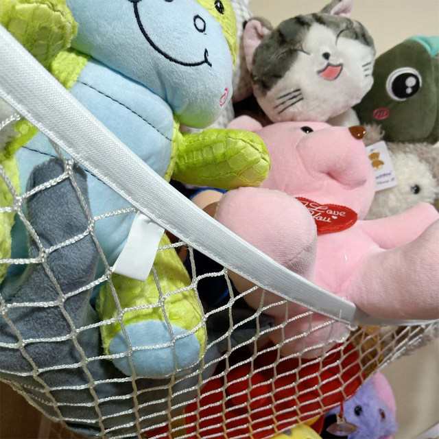 Stuffed Animal Hammock Corner Hanging Plush Toy Net Space Saving Stuffed  Toy Organizer Large Capacity Stuffed Animal Net Holder - AliExpress