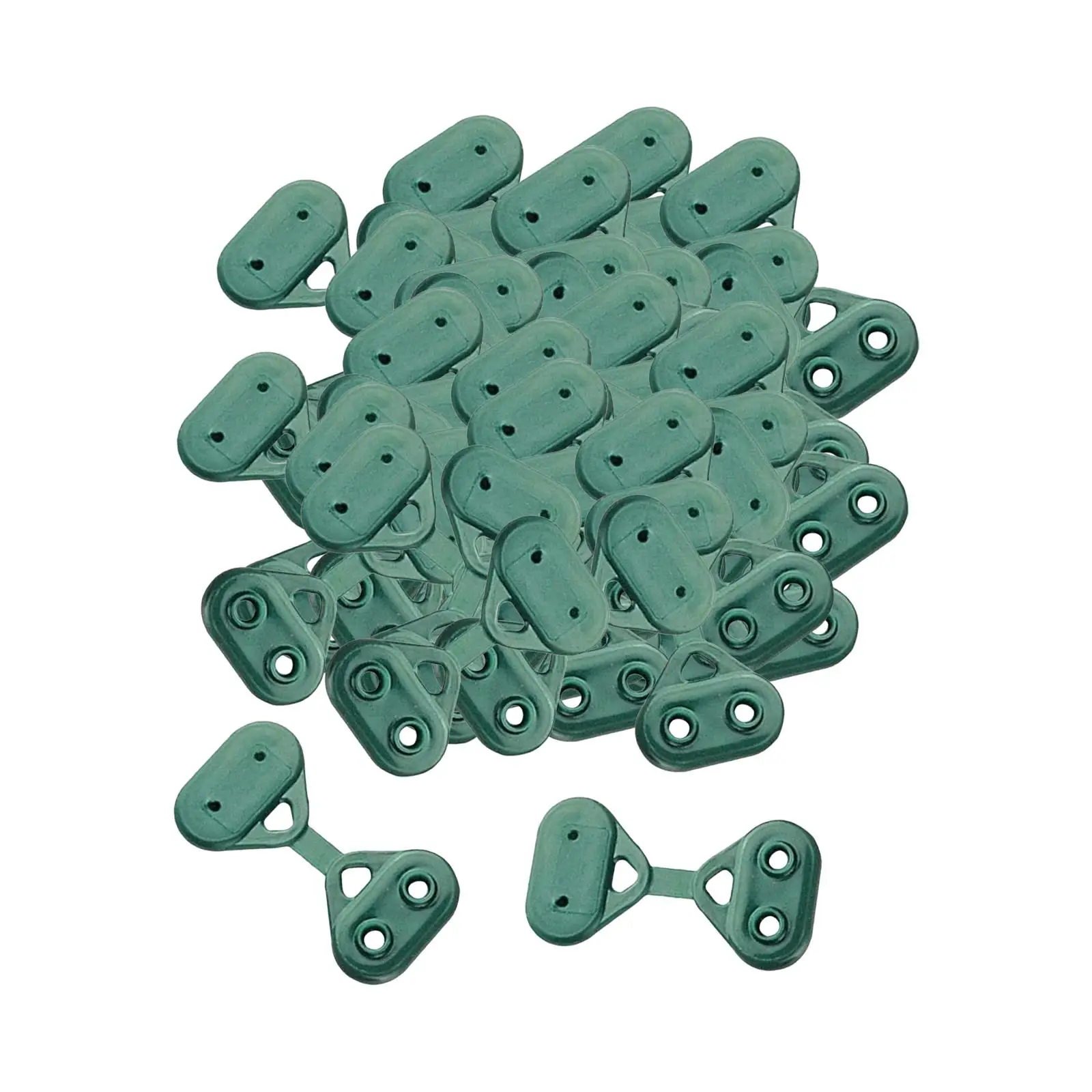 50Pcs Shade Cloth Clips Lock Grip Fixed Clips Shade Hook Clips for Balcony Agricultural Net Greenhouse Anti Bird Netting Outdoor