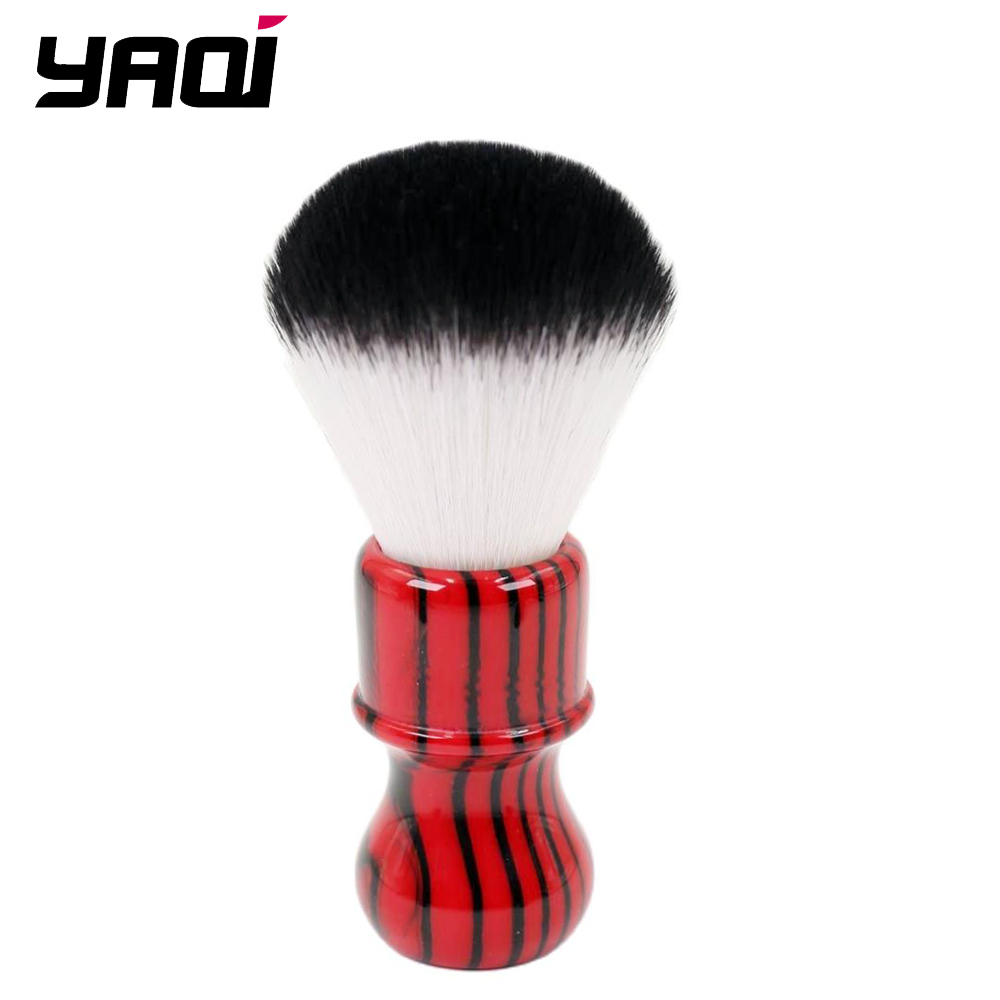 Best of Yaqi Evil Zebra 26mm Knot Black And Red Handle Synthetic Hair Mens Shaving Brush Reviews & Tips