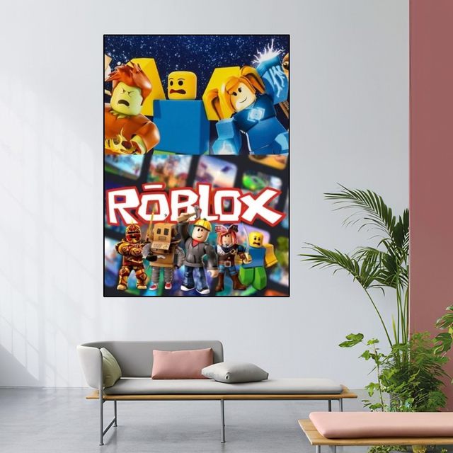 Game R-Roblox Cool one Poster Prints Wall Sticker Painting Bedroom