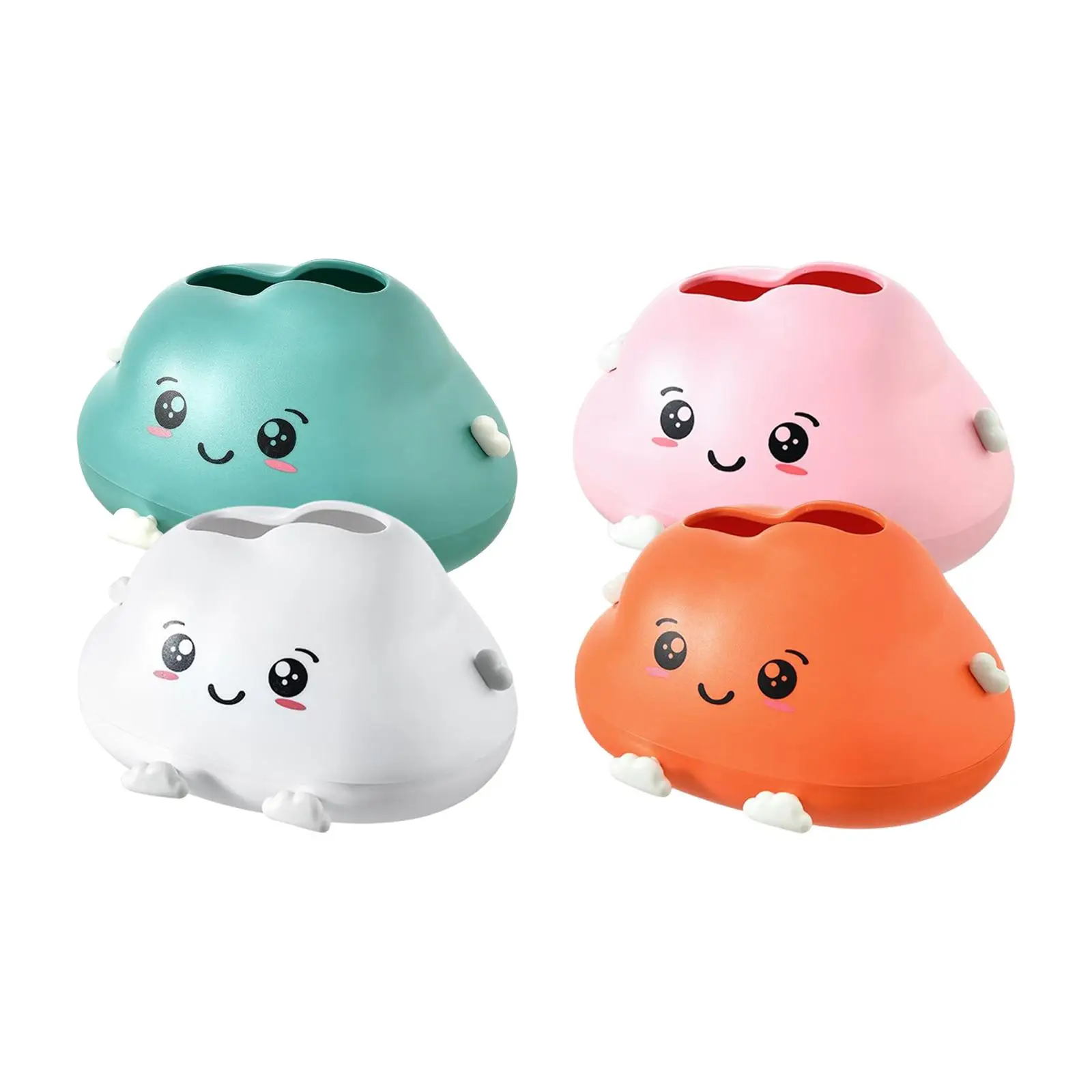 Cute Tissue Holder Paper Napkin Holder Case Punch Free Storage Box Wall Mounted Toilet Paper Holder for Hotel Washroom Bathroom