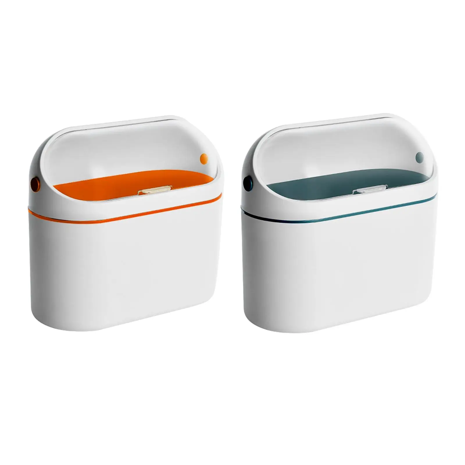 Small Desktop Waste Bin Container Garbage Basket Mini Wastebasket for Tabletop Bathroom living Room Bedroom Paper Scraps