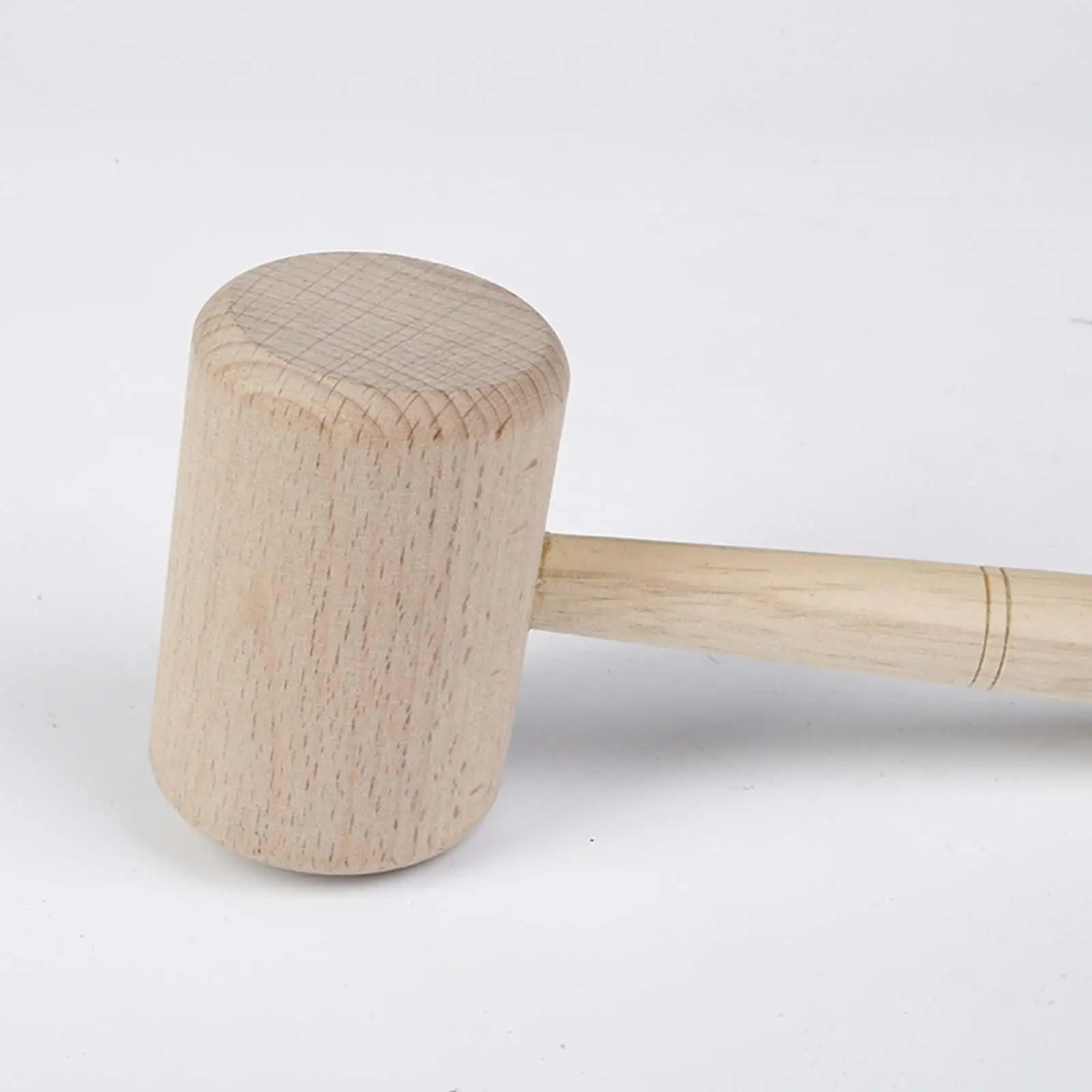 Beech Solid Wood Mallet Portable Shock Resistance Square Hammer Beechwood Mini Hammer Hammer Wooden Mallet for DIY Woodworking
