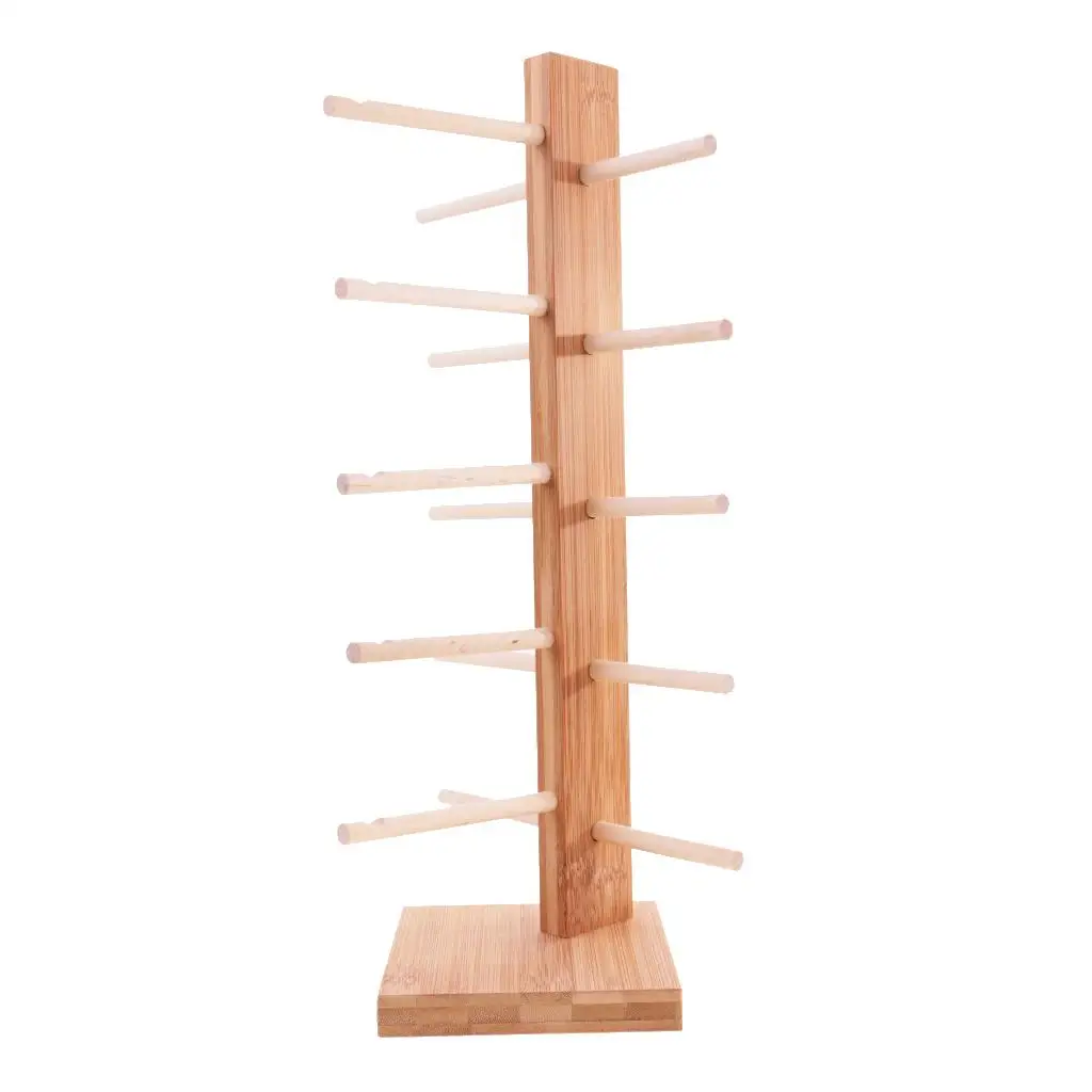 Wooden Sunglass Eyeglass Frame Rack Display Counter Stand Holder Organizer 3/4/5/6-Layer