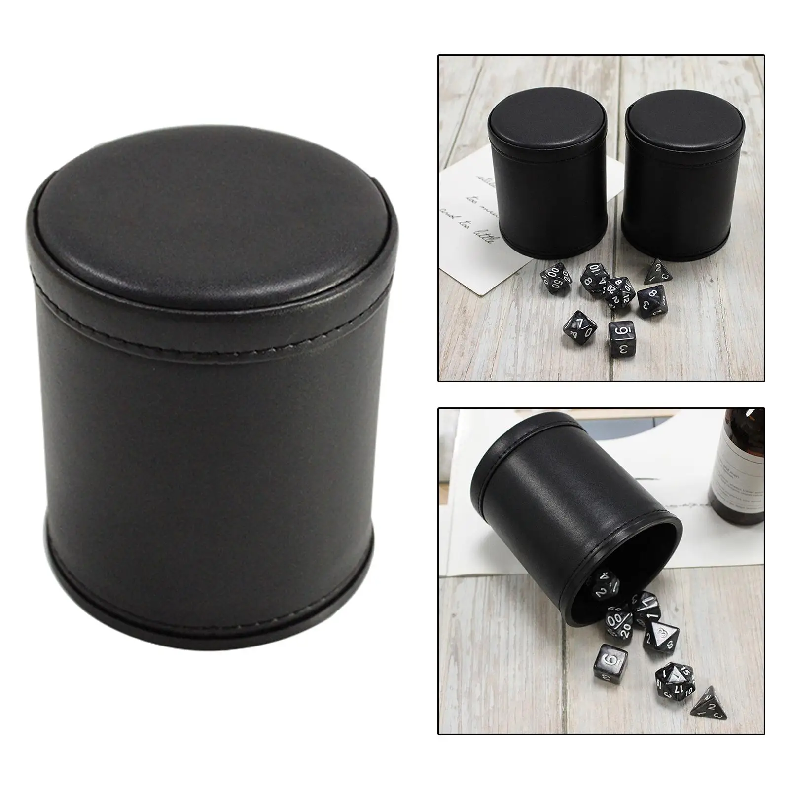 Manual Dice Cup Entertainment Dice Game Accessories Dice Shaker for Club Party Family Home