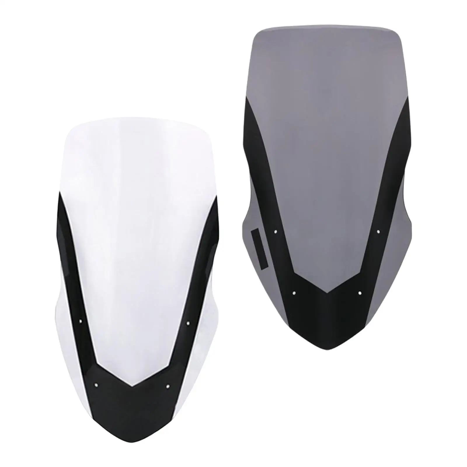 Motorcycle Windshield Wind Screen Deflector Motorbike Windscreen for Yamaha Nmax155 Nmax125 2016-18 Replaces Accessory