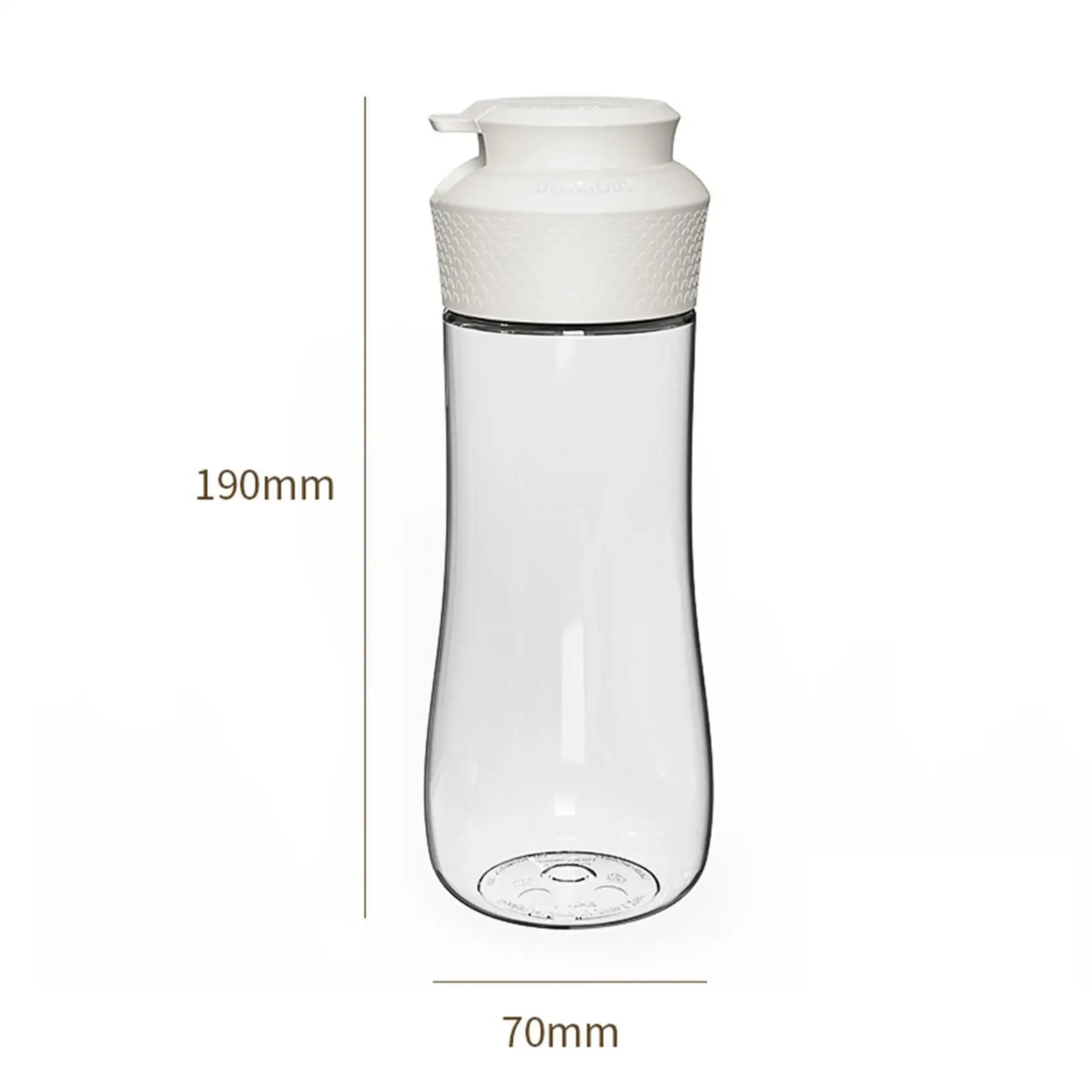 Salad Dressing Bottle Hot Sauces Bottles for Home Restaurant Kitchen Cooking