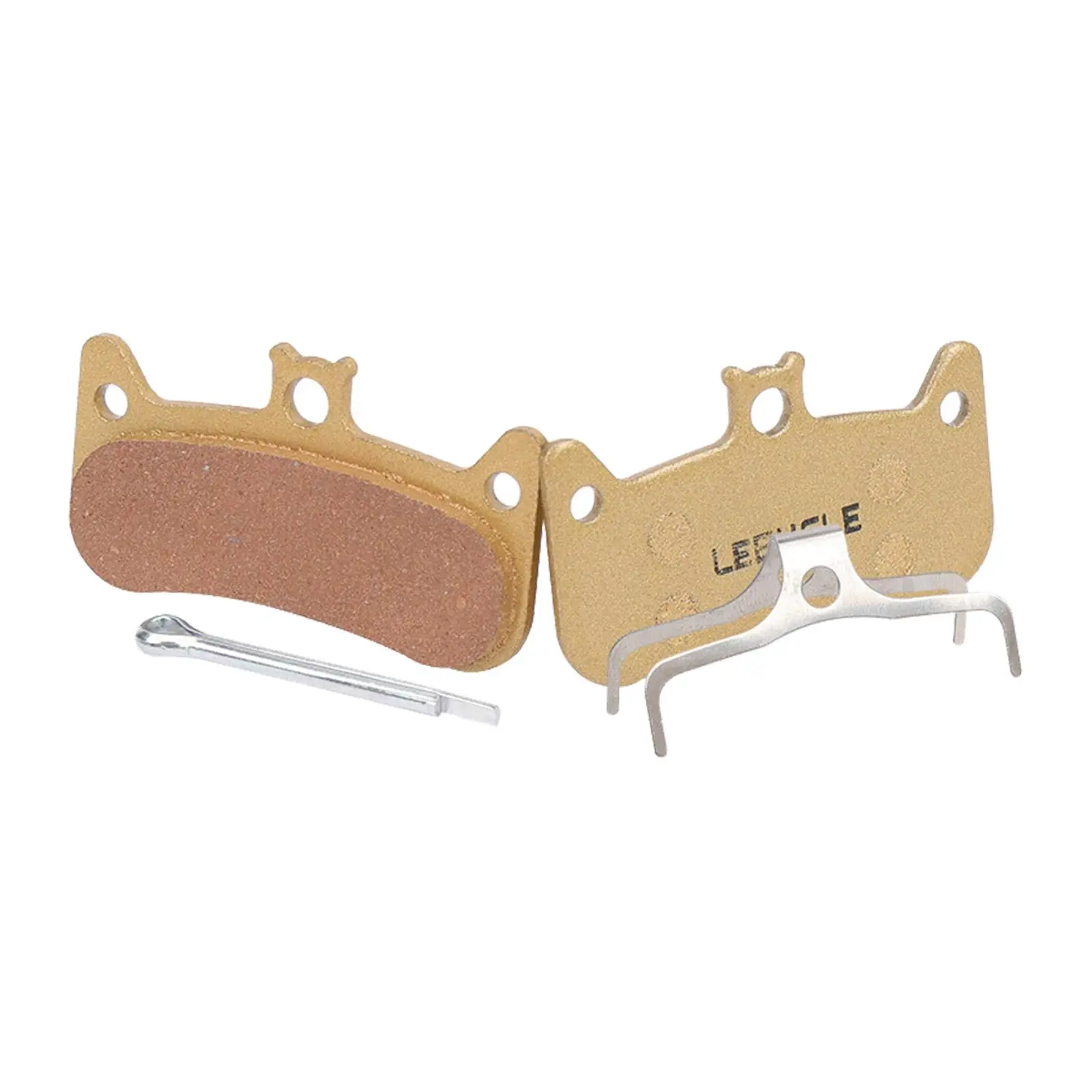 2x Bike Brake Pads Easily Install Reusable Long Service Disc Brake Pads