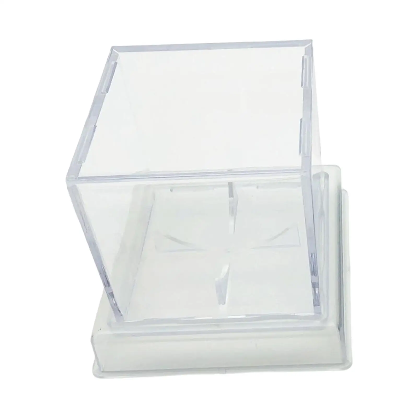 Cube Memorabilia Showcase Acrylic Box for Display for Doll Golf Ball Bedroom