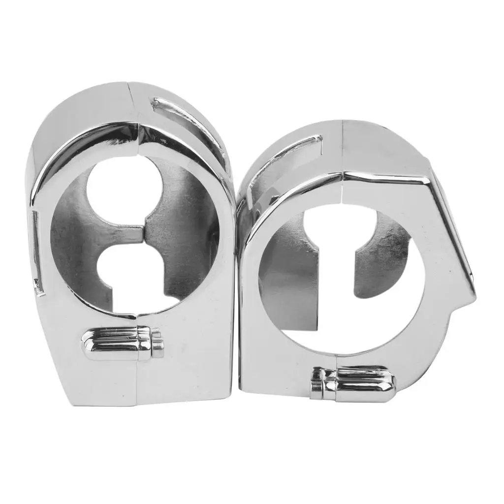 1 Pair of Motorcycle Parts Chrome Handlebar Switch Housing