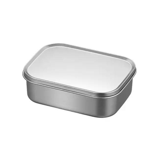 Kitchen Silicon Food Storage Meal Prep Containers Set Lunch Box with Clear  Transparent Ms Lid Kingda - China Lunch Box and Mess Tin price