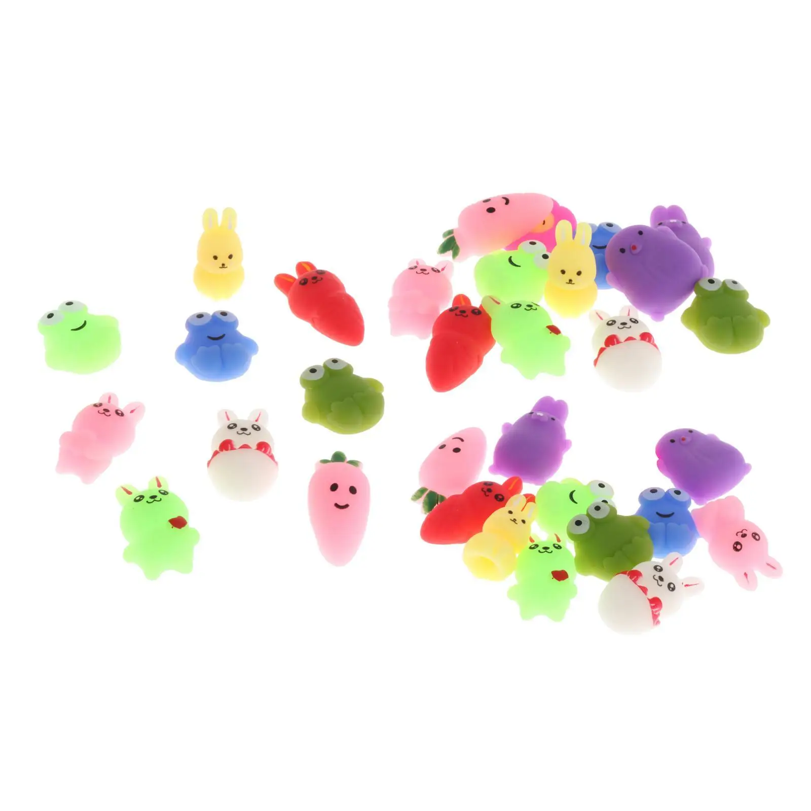 30 Pieces Mini Squeezing Toys Cute Relaxing Toy for Stocking Stuffers Adults