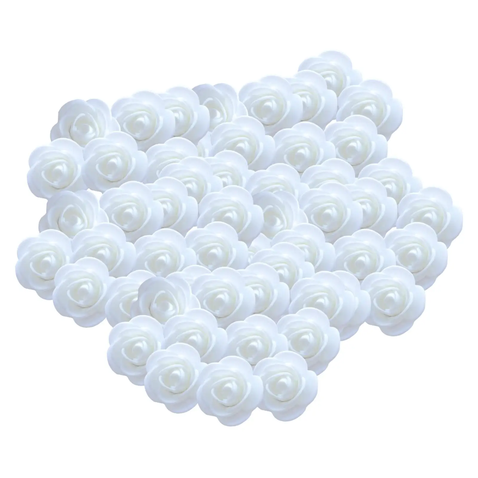500 Pieces Mini Artificial Rose Heads Flower Arrangement for Wedding DIY Crafts Home Table Decor