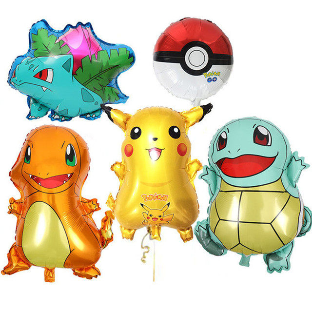 Palloncini a tema Pokemon Set di decorazioni di compleanno Pikachu numero  palloncino 1-9 anni decorazioni per feste di compleanno per bambini  forniture giocattoli - AliExpress