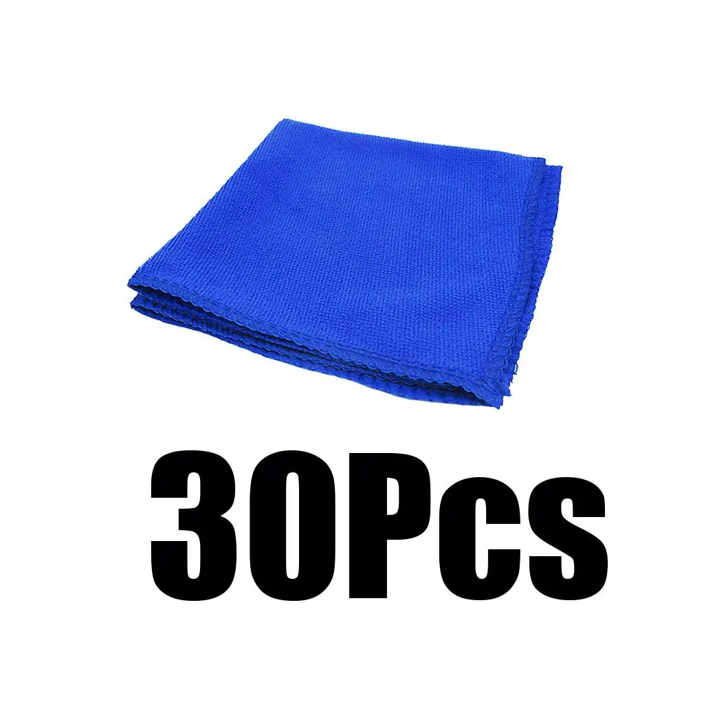 20/30/40/50 25x25cm 10X10 Towel Microfiber Scratch Free