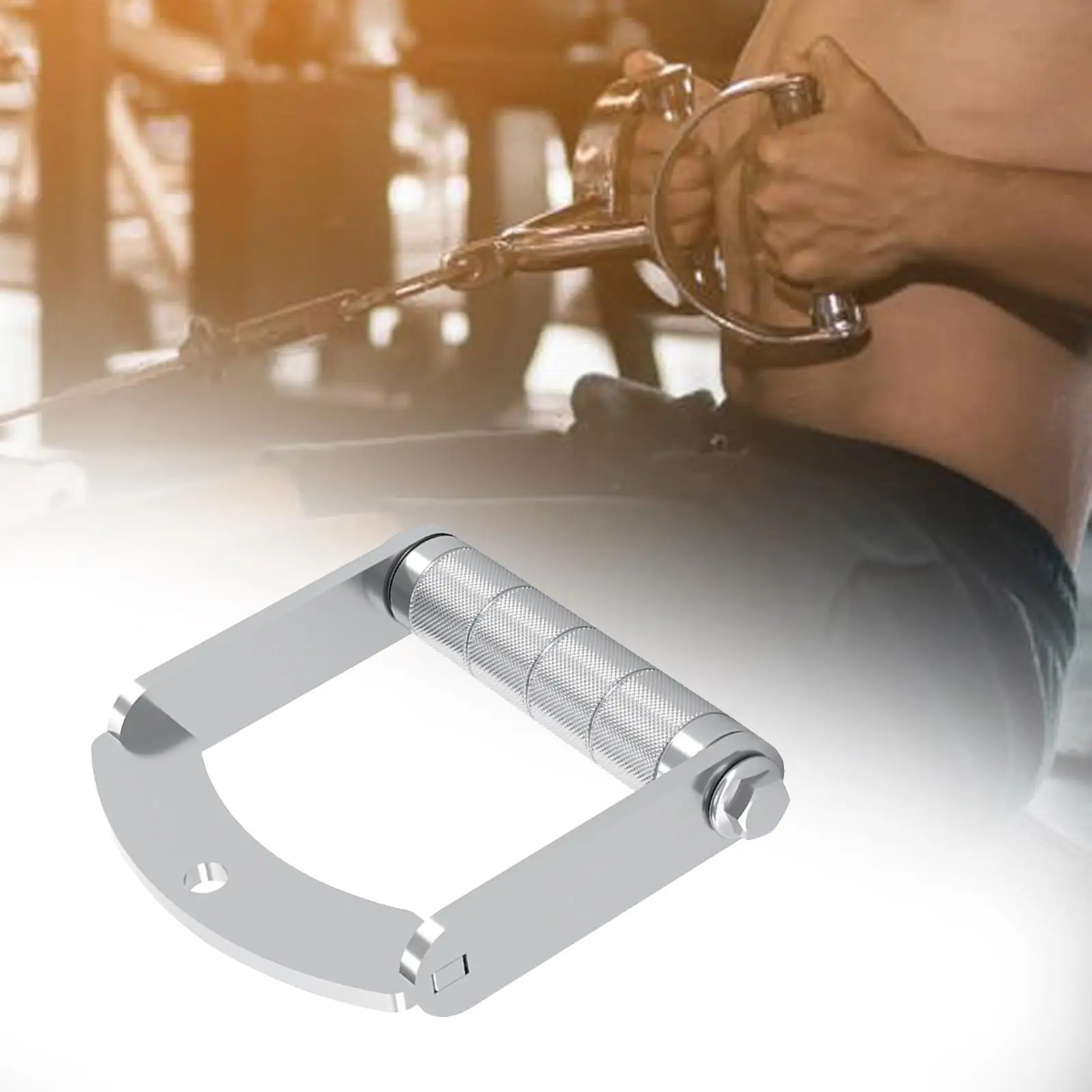 Gym Cable Machine Handles Non Slip D Handle Professional Wrist Exerciser Arm