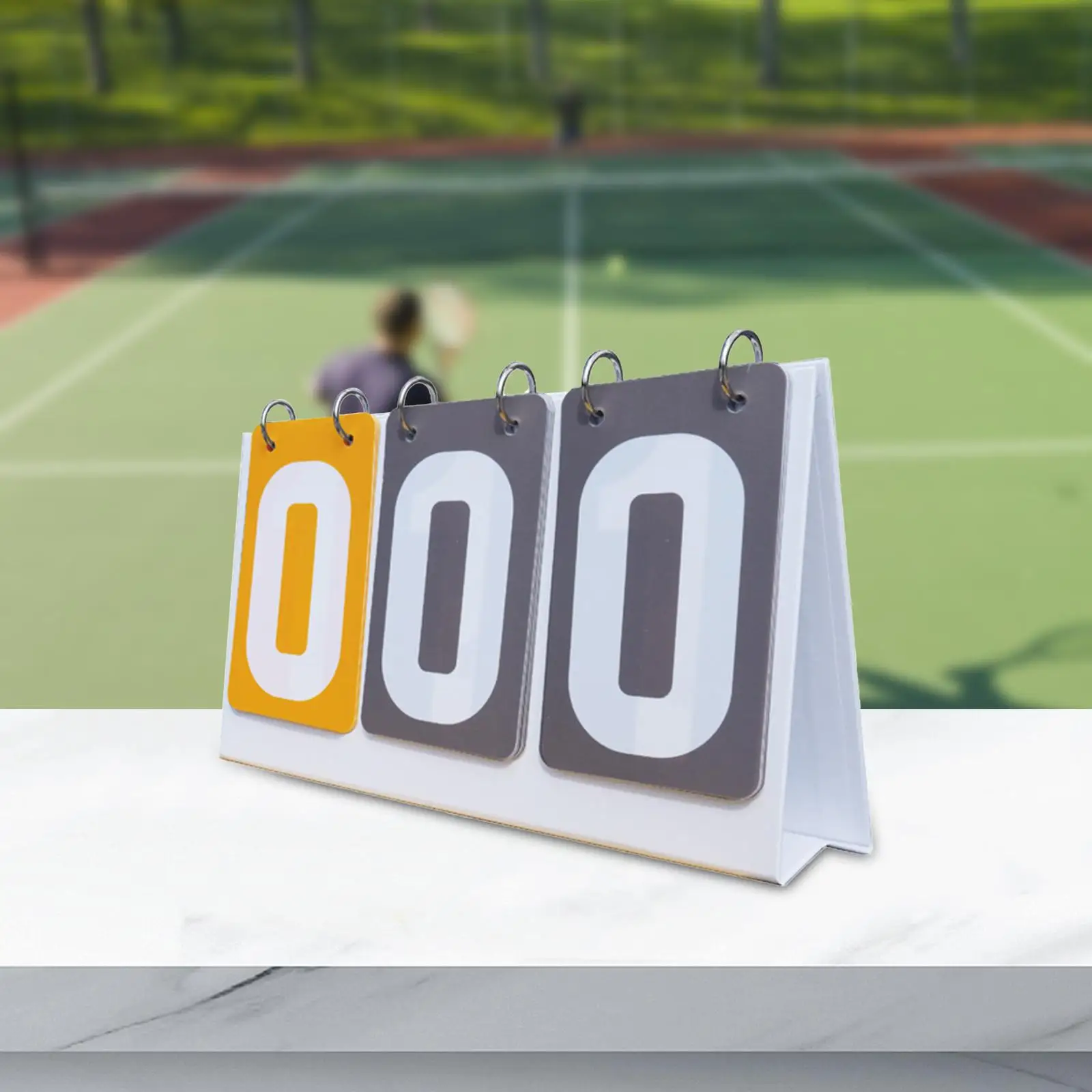 Score Board for Badminton Portable Tabletop Sports Flipper Games Sports