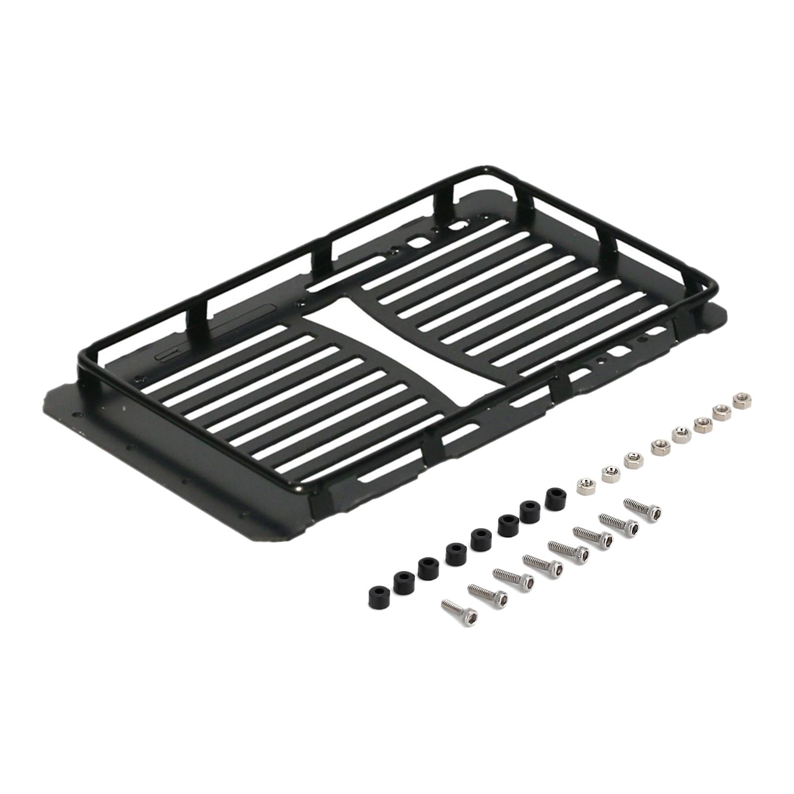 Metal Roof Rack Durable Luggage Carrier for Axial 1/24 RC Rock Crawler Parts