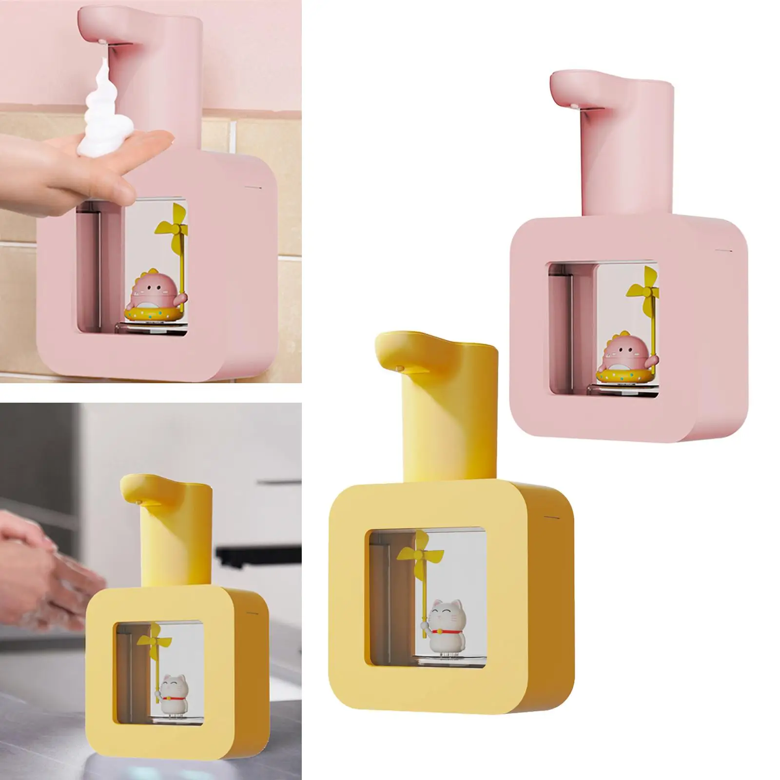 Automatic Soap Dispenser USB Rechargable Induction Liquid Dispenser Foam Soap Dispenser for Restaurant