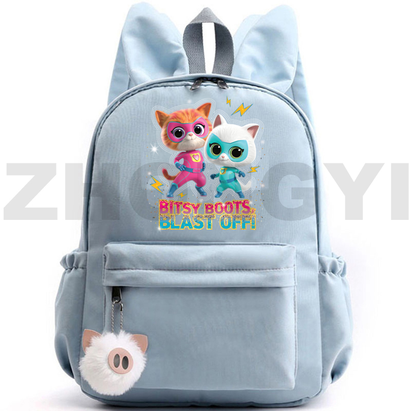 Orelhas Mochila Mulheres Viagem Pequena Bookbag Anime