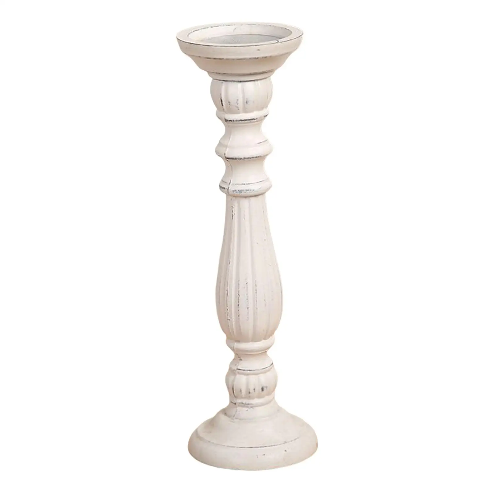 Candle Holder Table Centerpiece Photographic Prop Roman Pillar Candlestick Stand for Scenery Farmhouse Party Wedding Living Room