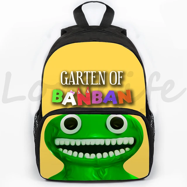 Garten of Banban Banban Garden Game Kindergarten Backpack Student Reduced  Backpack Children's Gifts Lightening Zipper Shoulders - AliExpress